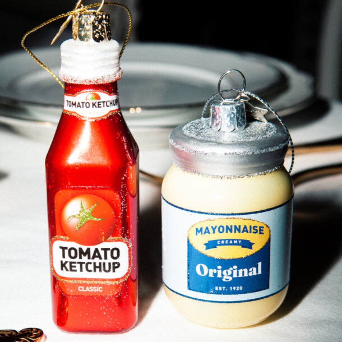 Christmas Ornament // Mayonnaise Jar