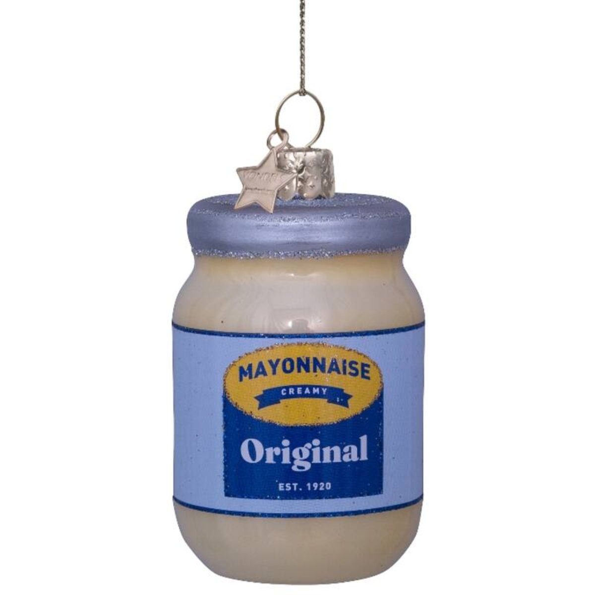 Christmas Ornament // Mayonnaise Jar