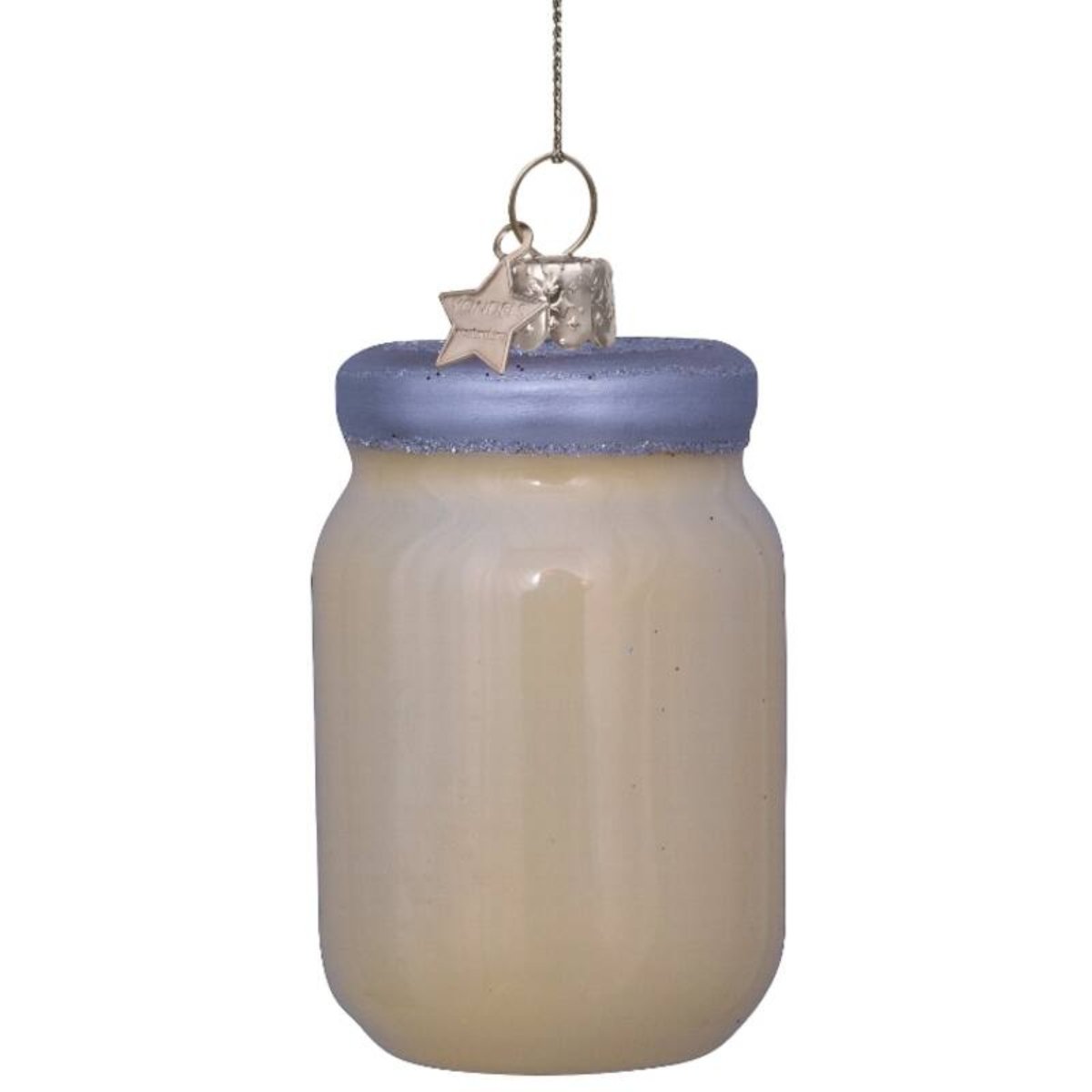 Christmas Ornament // Mayonnaise Jar