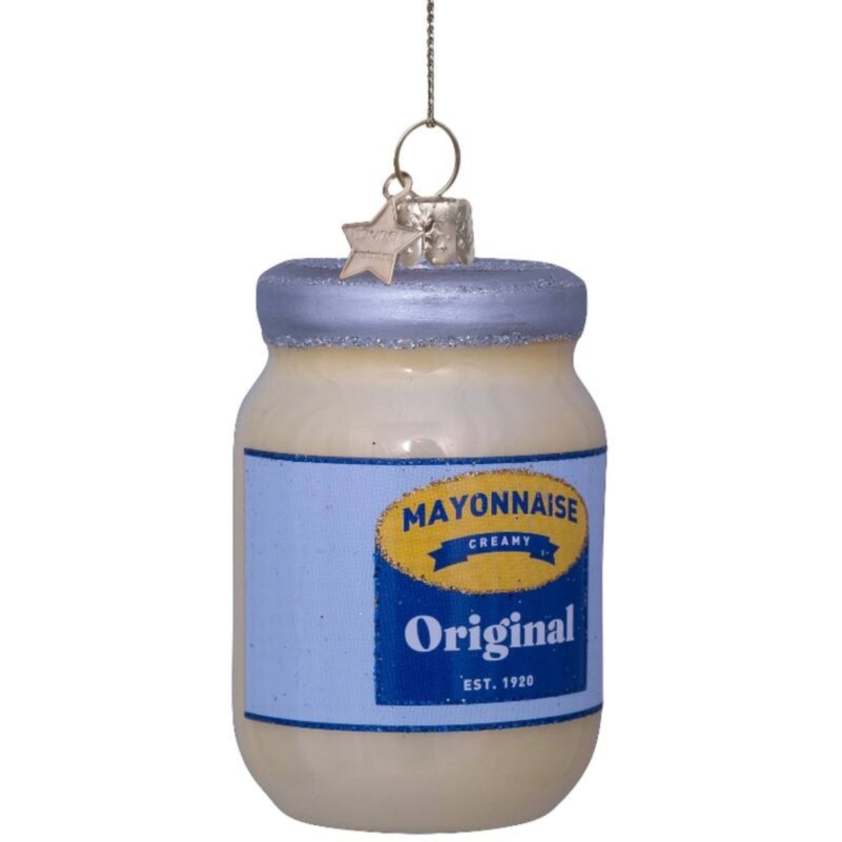 Christmas Ornament // Mayonnaise Jar