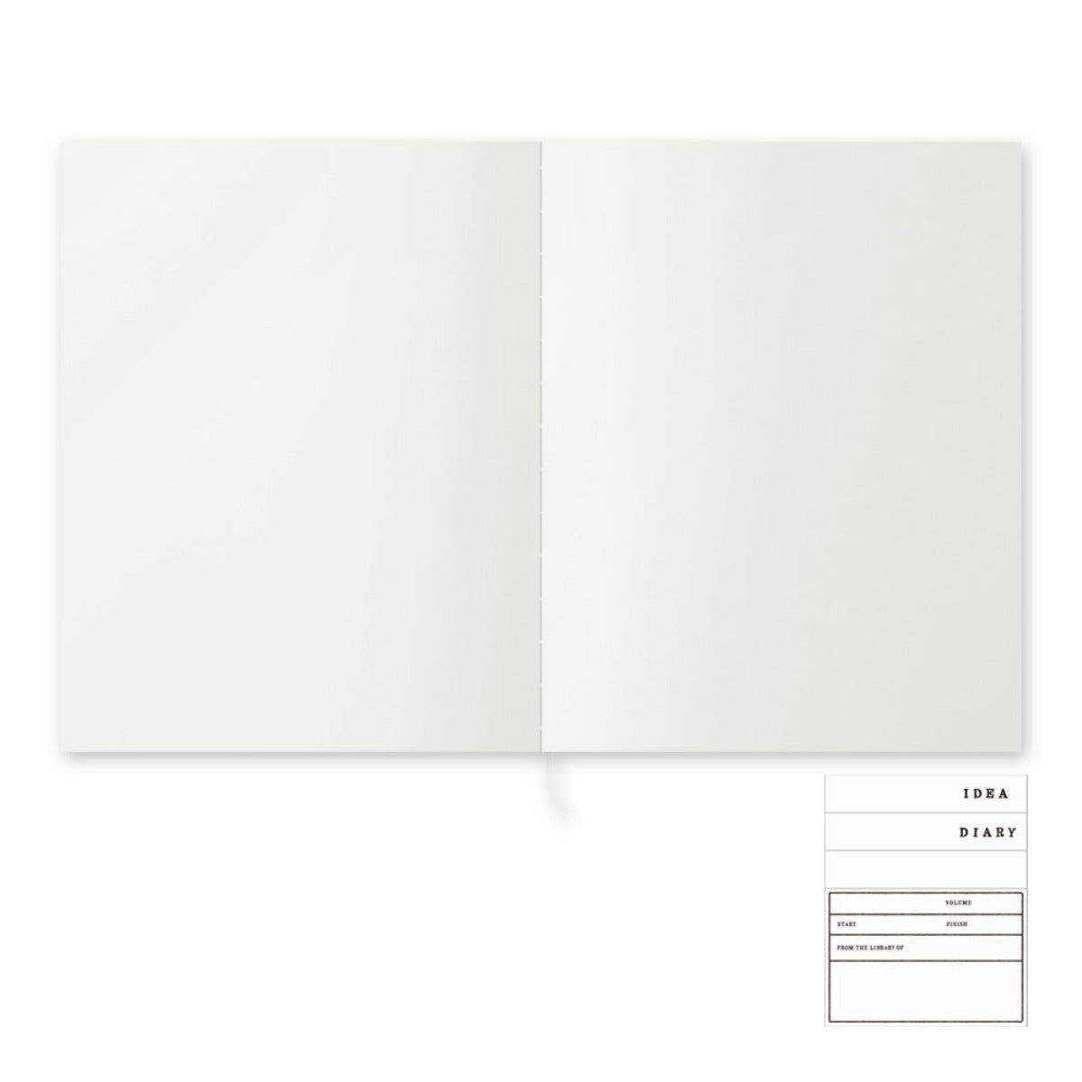 Blank MD Notebook Cotton // To Størrelser