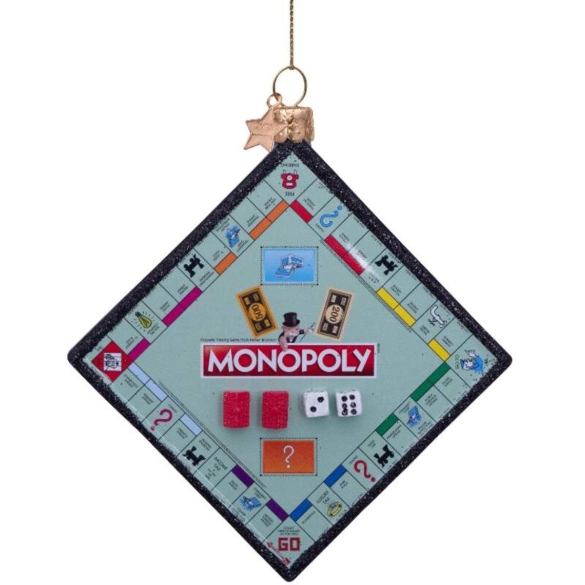 Christmas Ornament // Monopoly