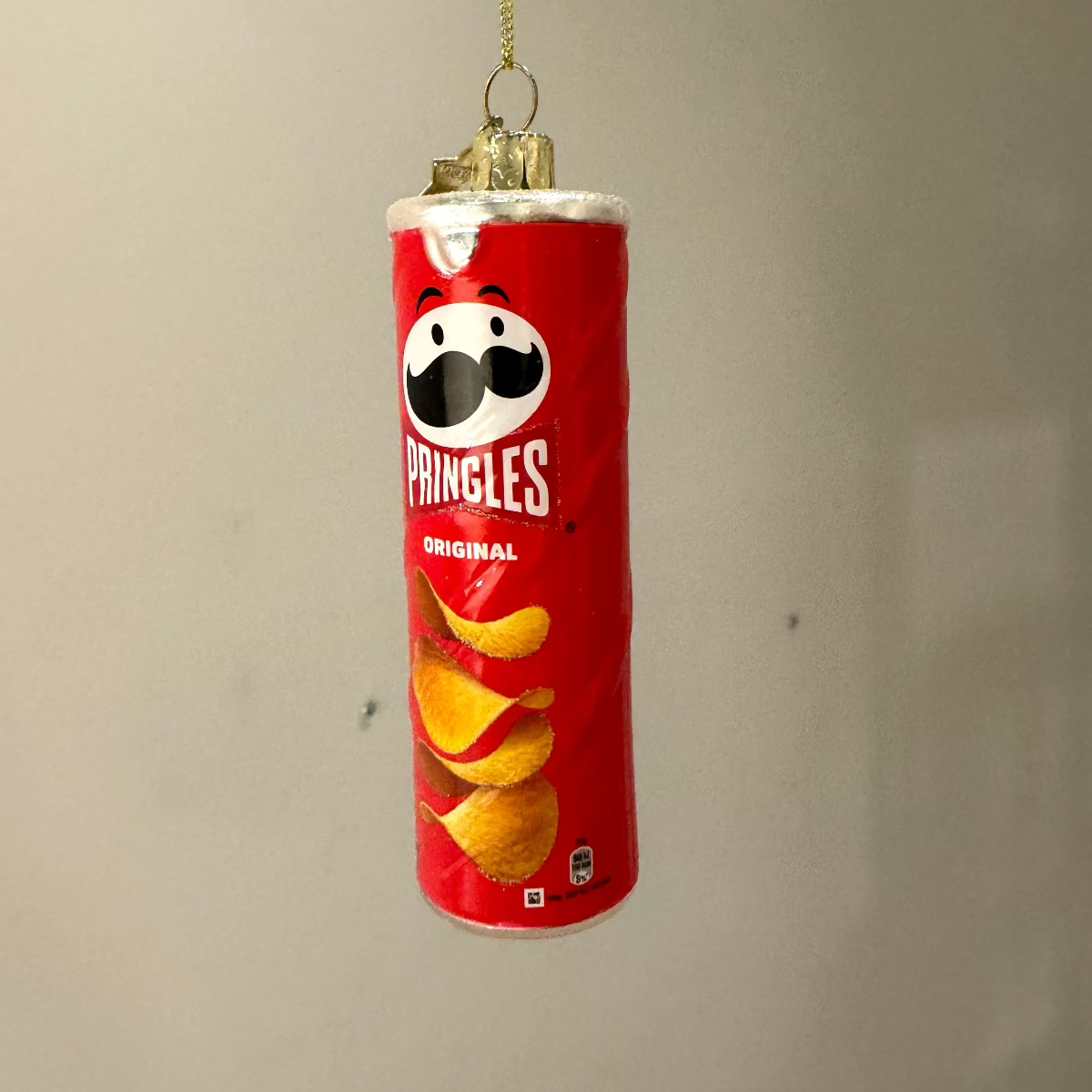 Julekugle // Rød Pringles