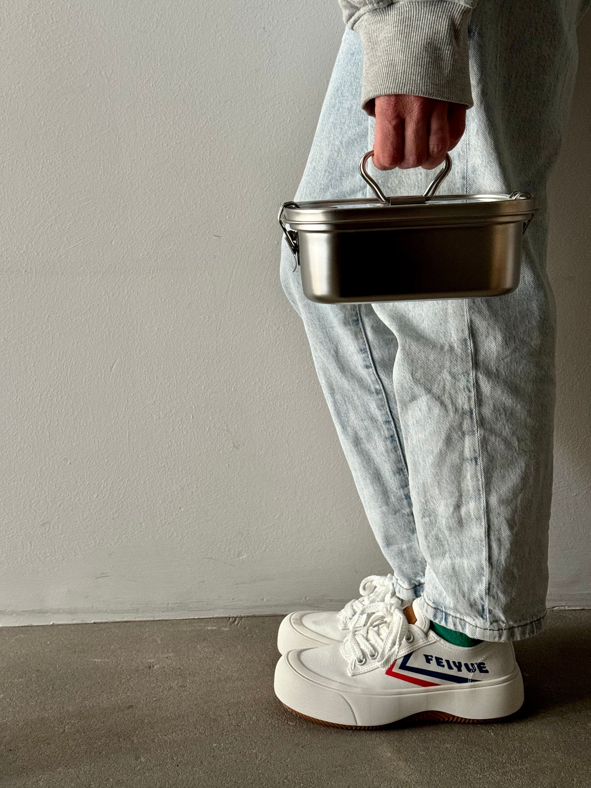 Two-Layered Stainless Steel Lunch Box