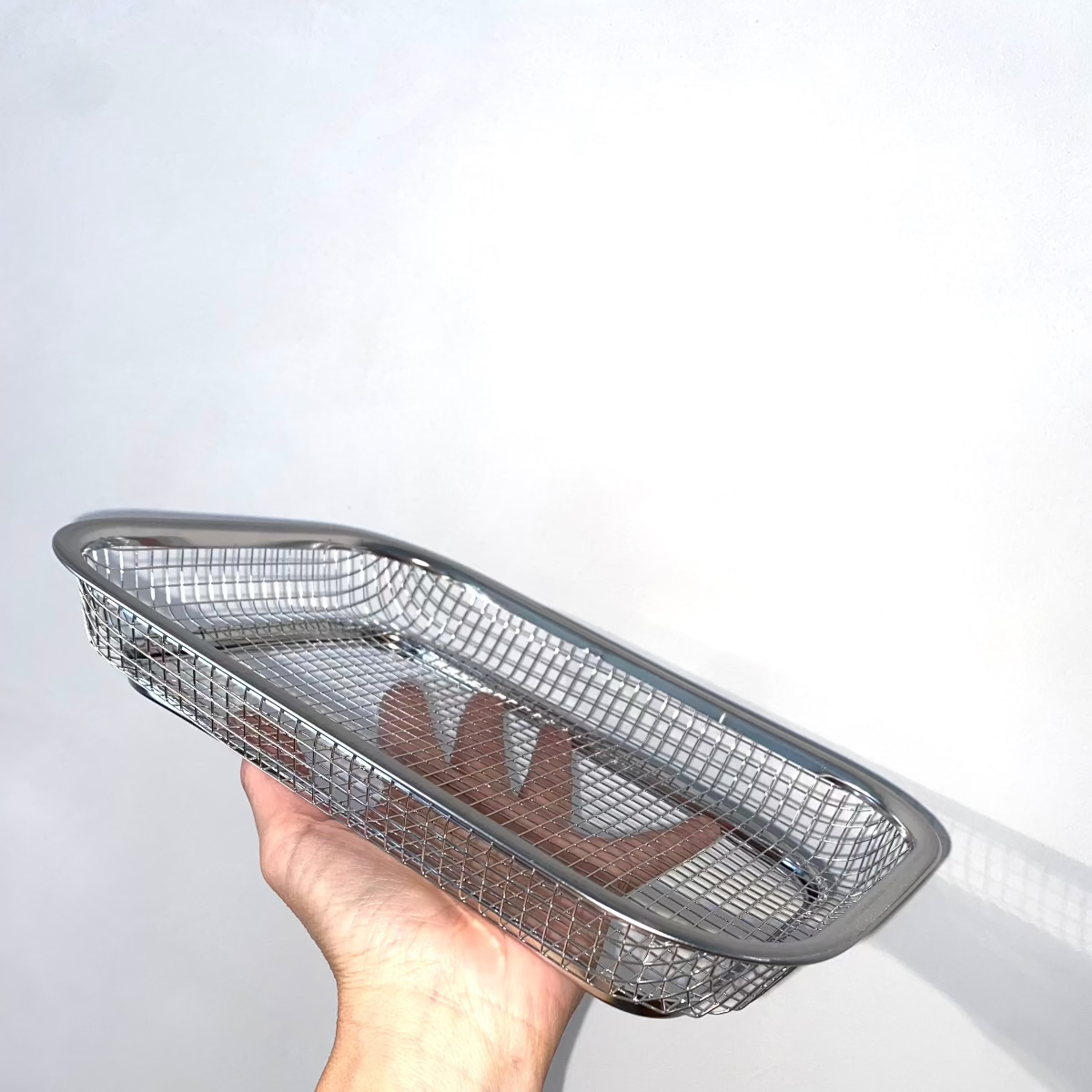 Rectangular Wire Serving Basket