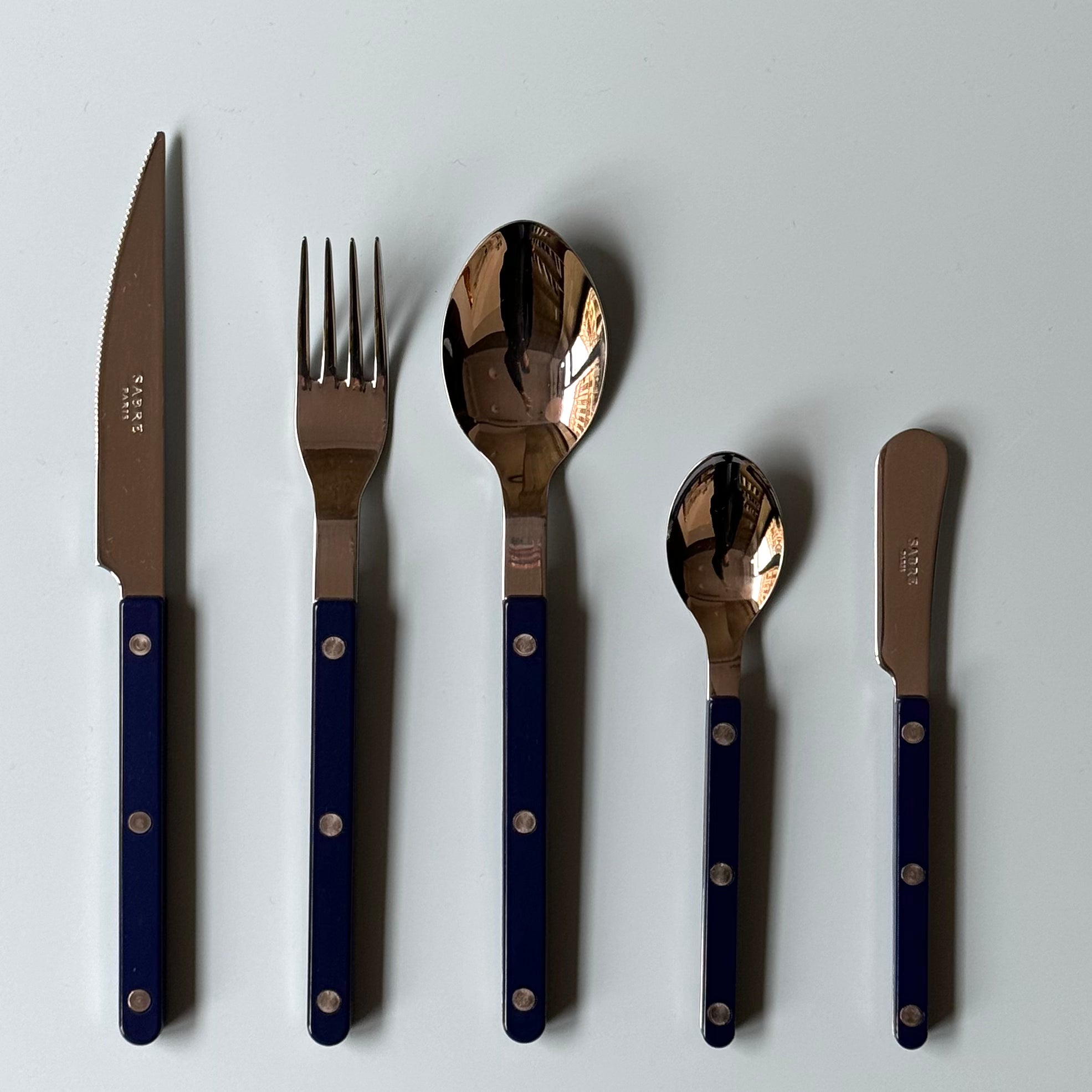 Sabre Paris - Bistrot Cutlery // Navy Blue - Kitchenware - DANSKmadeforrooms