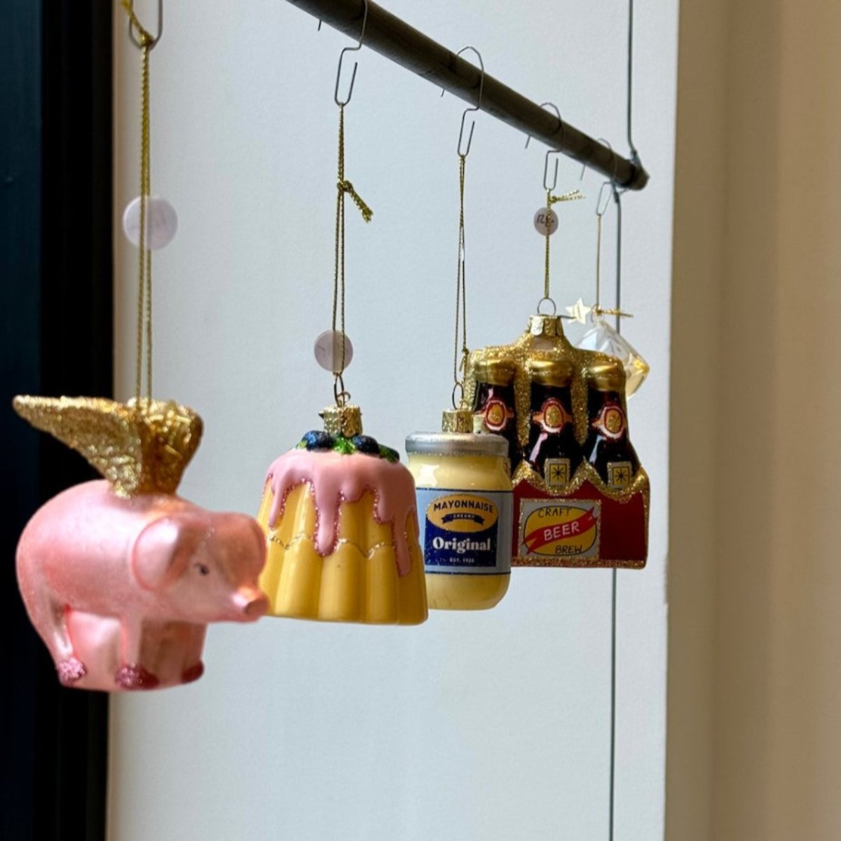 Christmas Ornament // Pink Pig