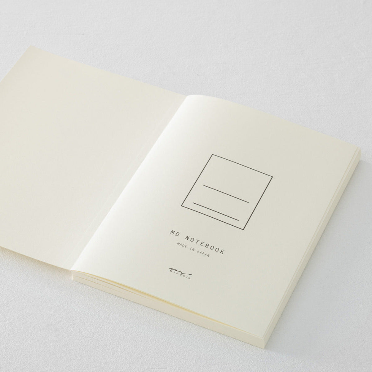 Blank MD Notebook // Four Sizes