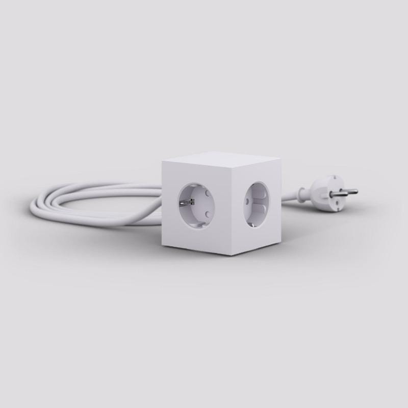 Avolt - Square 1 USB // Gotland Grey - Socket - DANSKmadeforrooms