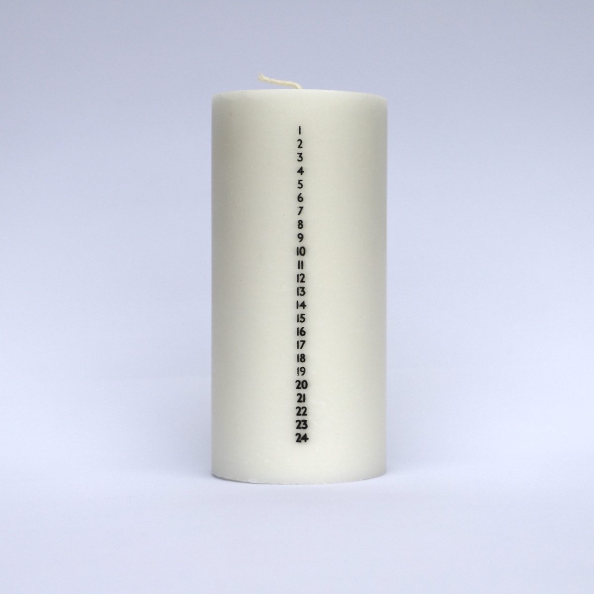 Åbenlys - CALENDAR CANDLE // Ø7 CM - Candles - DANSKmadeforrooms