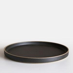 Hasami - Plate // Black - Kitchenware - DANSKmadeforrooms