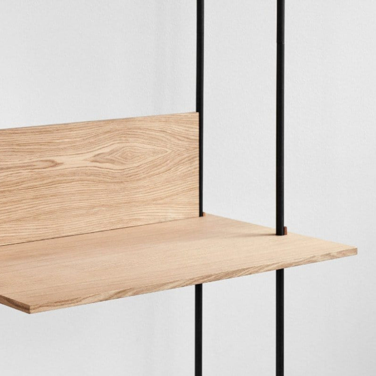 Moebe - Shelving System Part // Desk - Shelf - DANSKmadeforrooms