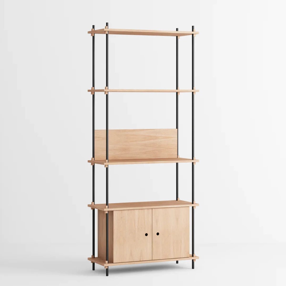 Moebe - Shelving System Set // S.200.1.B - Shelf - DANSKmadeforrooms