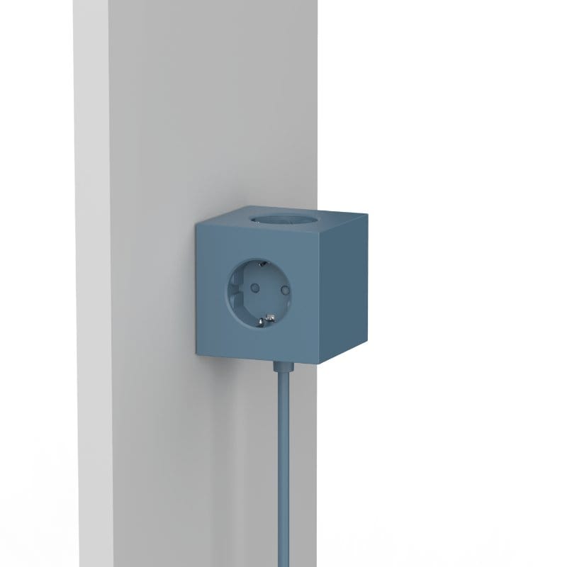 Avolt - Square 1 USB // Ocean Blue - Socket - DANSKmadeforrooms