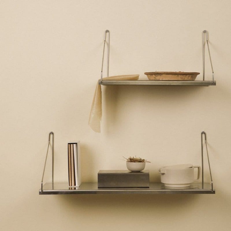 FRAMA - Stainless Steel Shelf - Shelf - DANSKmadeforrooms