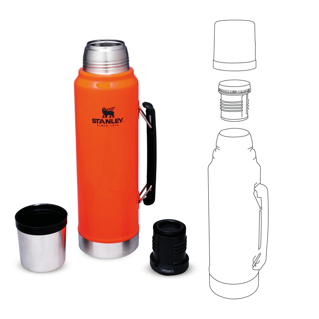 Stanley - Thermal Bottle // Blaze Orange - Kitchenware - DANSKmadeforrooms